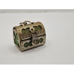 Lille kiste/pilleske i metal (gammel)