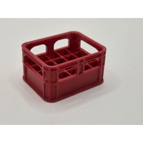 Kasse til l eller sodavands flasker i plastik (hndlavet)