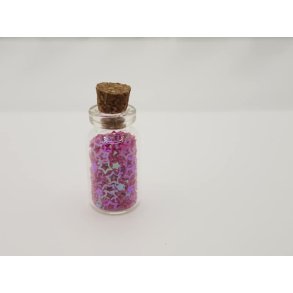 Krukke med sm stjerner (brugt/som ny)