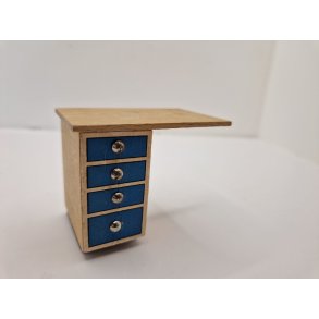 Kkken sidebord med skuffer fra 1960'erne. Lundby (gammel)