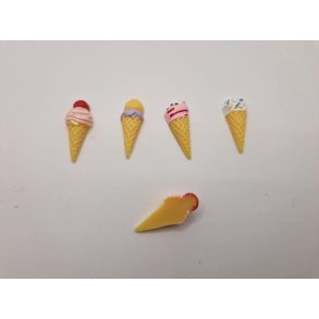 1 stk Krmmerhus is med flad bagside (ny)