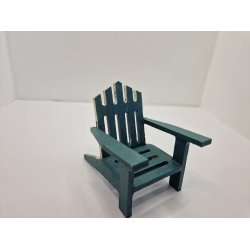 Havestol i tr (brugt/ delvis malet)