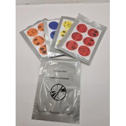 Ark med 6 stk Mygge plaster til, at stte p tjet