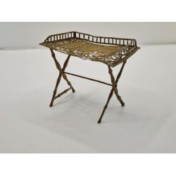 Anretter bord af tin fra ca. 1850 . filigran (antik/med lille fejl)