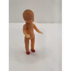 Dukke i plastik (gammel)