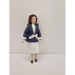 Dukke til dukkehus scala 1:12 (brugt)