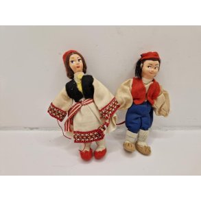 Folkedanser dukke par (brugte)