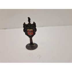 Flad "pokal" i metal. Ruhpolding, Tyskland (vintage)