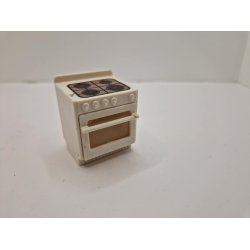 Lille komfur i plastik (brugt)