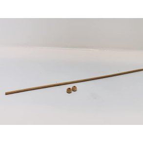 2 tr perler og en trpind