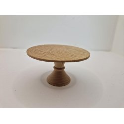 Rundt bord i tr (brugt)