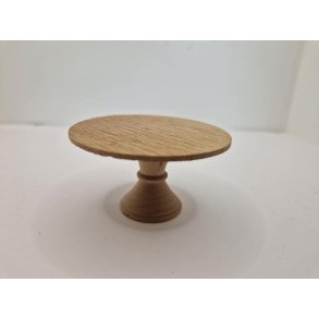 Rundt bord i tr (brugt)