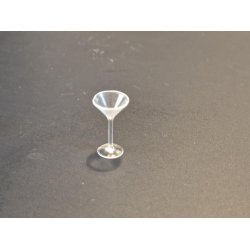 Cocktail glas i plastik (brugt)