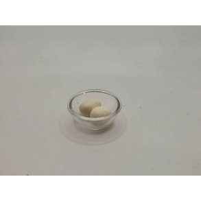 Skl i plastik med 2 g (brugt)