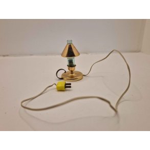 Lampe med Lundby stik (brugt)