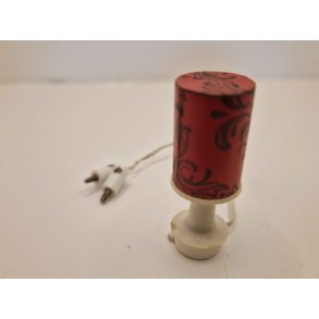 Lampe med Lundby stik (vintage)