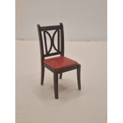 Spisebordsstol i plastik (brugt)