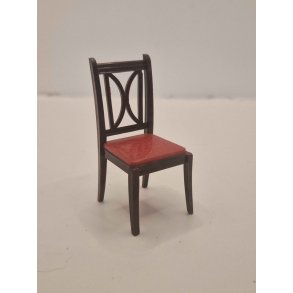 Spisebordsstol i plastik (brugt)