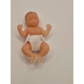 My mini baby i meget bld gummi. Inkl ble (ny)