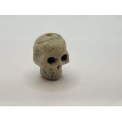 Skelet hoved i resin (nyt)