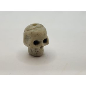 Skelet hoved i resin (nyt)