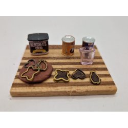 Bageplade med tilbehr  (ny)