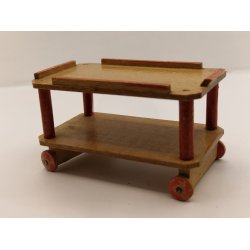 Rullebord i tr (vintage)