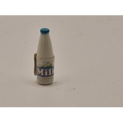 Mlkeflaske i plastik (brugt)