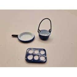 Bageplade, gryde og pande i metal (nyt)