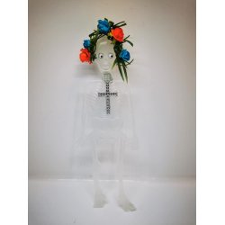 Skelet i plastik (hndlavet)