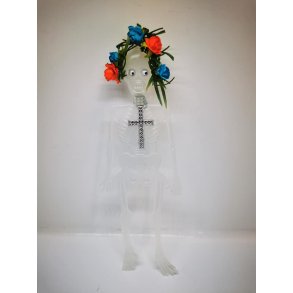 Skelet i plastik (hndlavet)