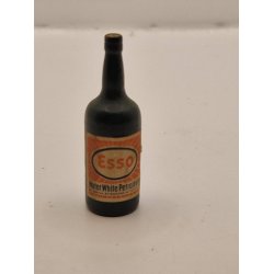 Esso petroleums vand flaske i tr (vintage)