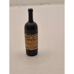 Rdvins flaske i tr (vintage)