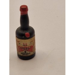 Solbr rom flaske i tr (vintage)