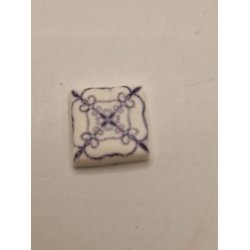 1 stk Mosaik Klinke (ny) 1,3 x 1,3 cm