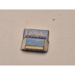 Kondom ske i kraftig karton (ny)