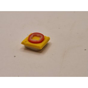 Ostemad med rdpeber (hndlavet)