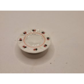 Tallerken/skl i hrd plastik (ny)