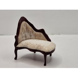 Daybed til dukkehuse scala 1:16/18 (brugt/vintage)