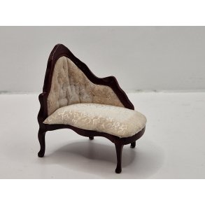 Daybed til dukkehuse scala 1:16/18 (brugt/vintage)