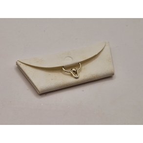 Clutch taske i plastik (brugt/som ny)