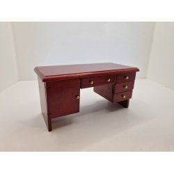 Skrivebord i tr (brugt)