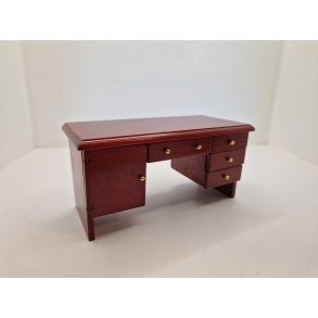 Skrivebord i tr (brugt)