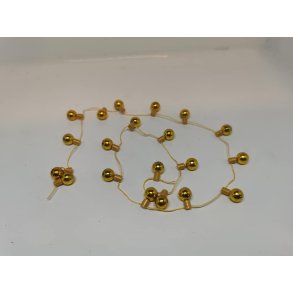 Lyskde uden med guld pre uden strm (ny) 36 cm