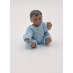 Lundby baby med tj (brugt) 5 cm