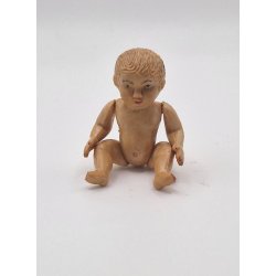Dukke i plastik (brugt) 6,5 cm
