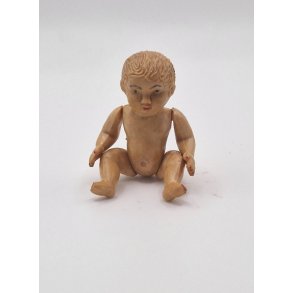 Dukke i plastik (brugt) 6,5 cm