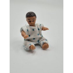Lundby baby dukke (brugt) 4,7 cm