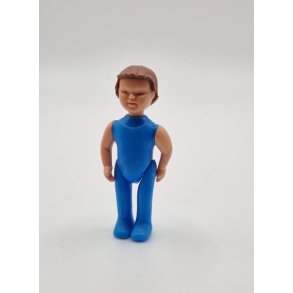 Dukke barn i plastik (brugt) 5 cm