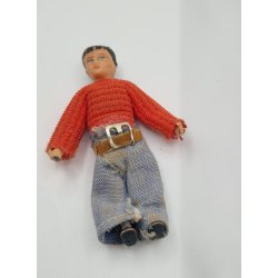 Lundby dukke dreng (vintage) 7,5 cm